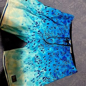 Pelagic Sharkskin fishing short/ board shorts, size 38,
